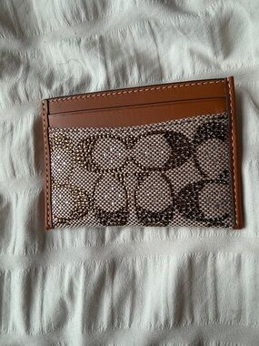 Coach Card Holder